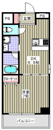 アプリーレ梅田東（706） 間取り図画像