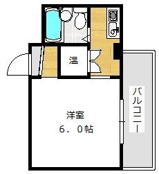 ヒューマンビレッジ（402） 間取り図画像