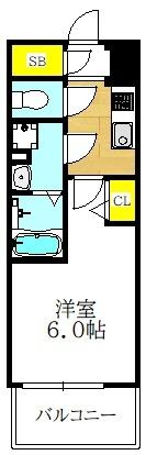エスリード大阪イーストエッジ 間取り図画像