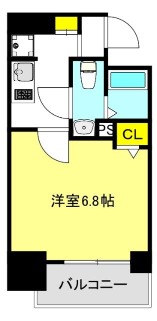 エグゼ大阪城イースト 間取り図画像