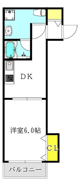 東梅田レジデンス小島（503） 間取り図画像