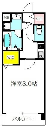 リンクス大阪城EASTレジデンス（602） 間取り図画像