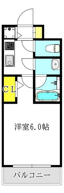 エスリードレジデンス梅田デュオ（1102） 間取り図画像