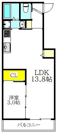 セントレジデンス中道 間取り図画像
