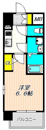 エスリードTENROKU（701） 間取り図画像
