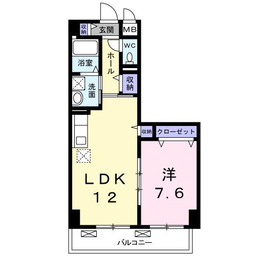 グランユニゾン（105） 間取り図画像
