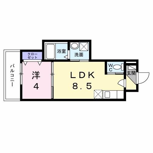 ＧｏｏｄＬｉｆｅ　小阪本町（205） 間取り図画像