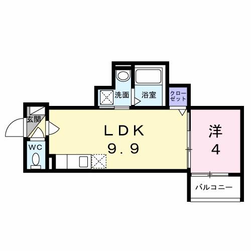 ＧｏｏｄＬｉｆｅ　小阪本町（202） 間取り図画像