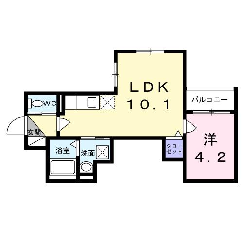 ＧｏｏｄＬｉｆｅ　小阪本町（201） 間取り図画像