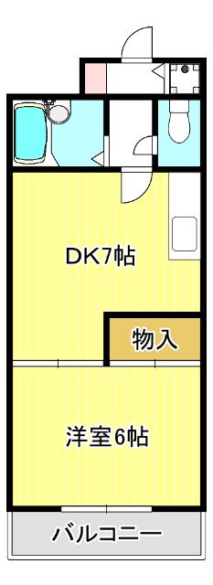 PALMIZIO鶴橋（206） 間取り図画像