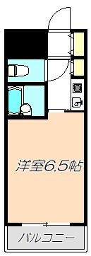 インターナショナル玉造 間取り図画像