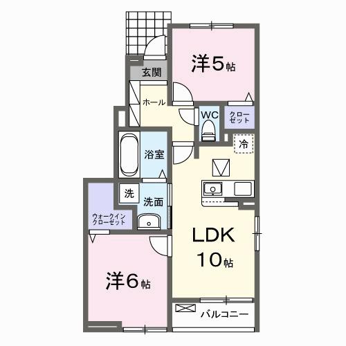 サニーハイツ　タカ（101） 間取り図画像