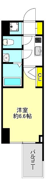 セレニテ谷町四丁目アリエ（204） 間取り図画像
