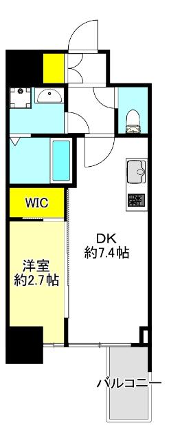 セレニテ谷町四丁目アリエ（206） 間取り図画像