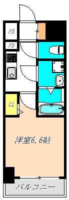 エスリード大阪上本町グリーズ（1303） 間取り図画像