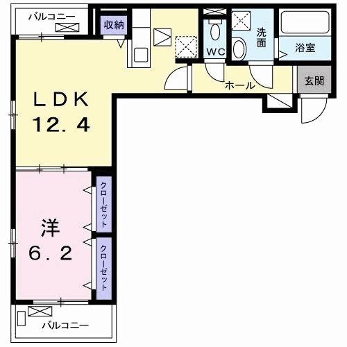ラフィナート　ナガタ（102） 間取り図画像