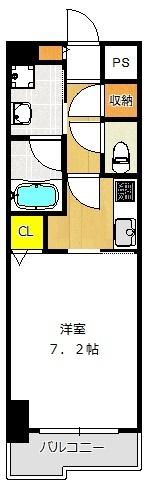 ビエラコート天神橋 間取り図画像