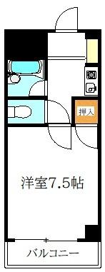 グランド・パレスジュイレー 間取り図画像