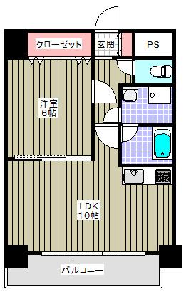メゾンフジオ紅梅町（302） 間取り図画像