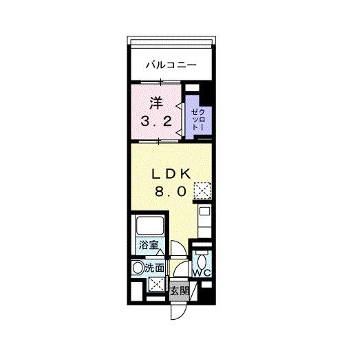 ネオ・ツリー・レジデンス難波（902） 間取り図画像