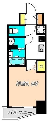 ファステート玉造駅前ダミュウ 間取り図画像