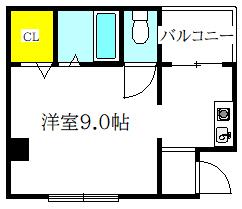 リッコレジデンス 間取り図画像