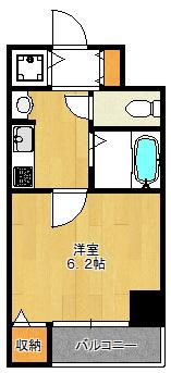 グローディア天満橋 間取り図画像
