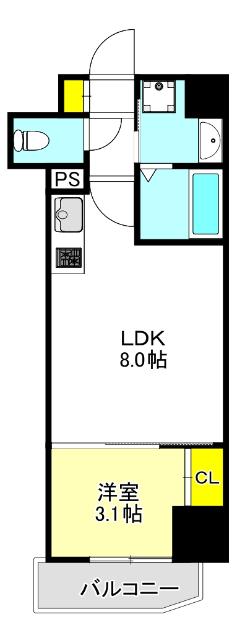 リヴェント森ノ宮 間取り図画像