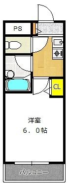 サンロイヤル長柄 間取り図画像