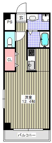 スタジオ・アイ 間取り図画像