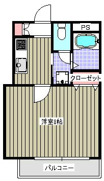 MANSION萬Ⅵ（603） 間取り図画像