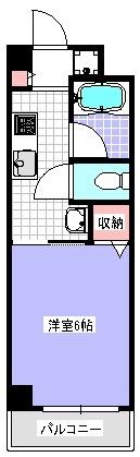 エルシャ南森町（403） 間取り図画像