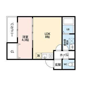 Well-being鶴橋（101） 間取り図画像