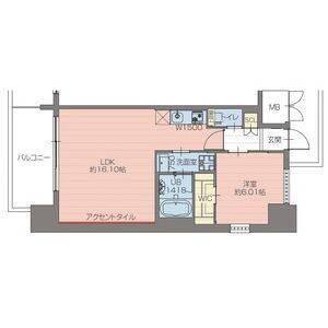 プレジオ梅田（906） 間取り図画像