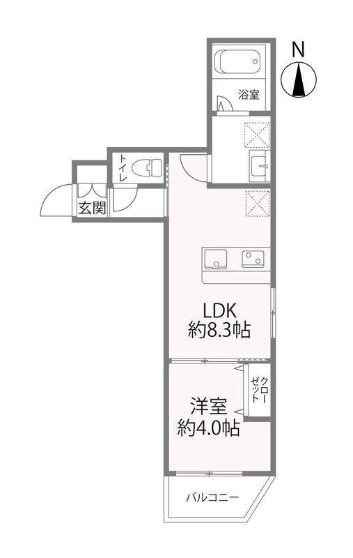 Sierra深江南 間取り図画像