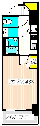 プレサンス南森町ライズ 間取り図画像