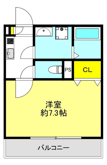 エステイトＥ森ノ宮 間取り図画像