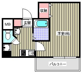 プレサンス天満ステーションフロント 間取り図画像