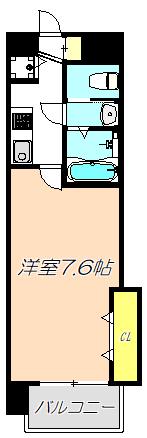 大阪市東成区玉津マンション 間取り図画像