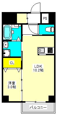メゾンキコー今里 間取り図画像