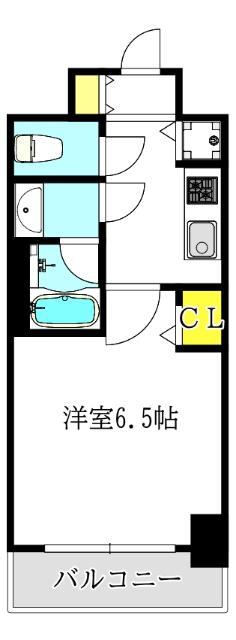 アクアプレイス天満クラシック（602） 間取り図画像