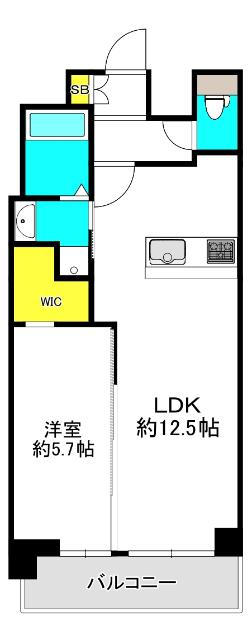 プレサンスOSAKA東成中本ハーヴィル 間取り図画像