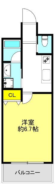 Lasperanza Morinomiya 間取り図画像