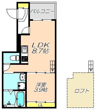 スイートメゾン 間取り図画像