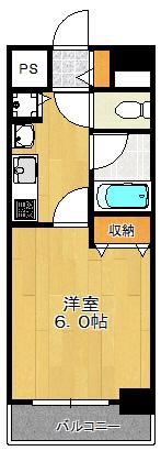 シャンティ千歳（501） 間取り図画像