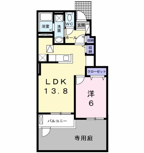 パーク　サイド　エックス　Ⅱ（103） 間取り図画像