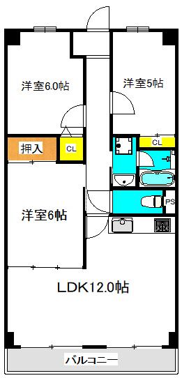 サンファースト京橋 間取り図画像
