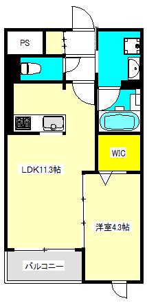 ビオトープ味原町（302） 間取り図画像