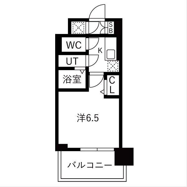レジュールアッシュ緑橋駅前 間取り図画像