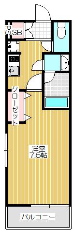 ウィステリア大阪天満宮（403） 間取り図画像